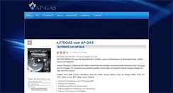 Desktop Screenshot of ap-gas.de